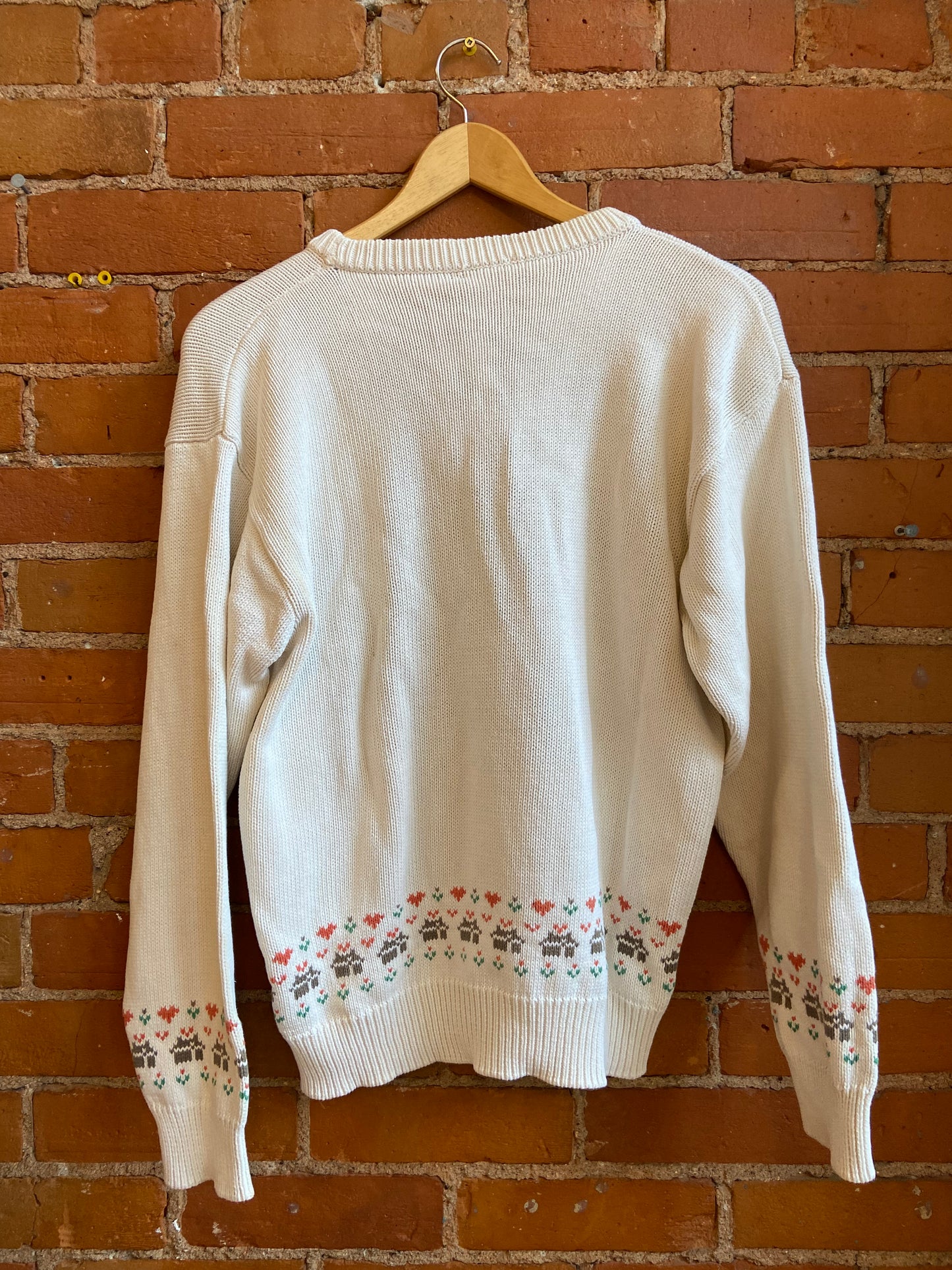 Knitted Heart & House Sweater