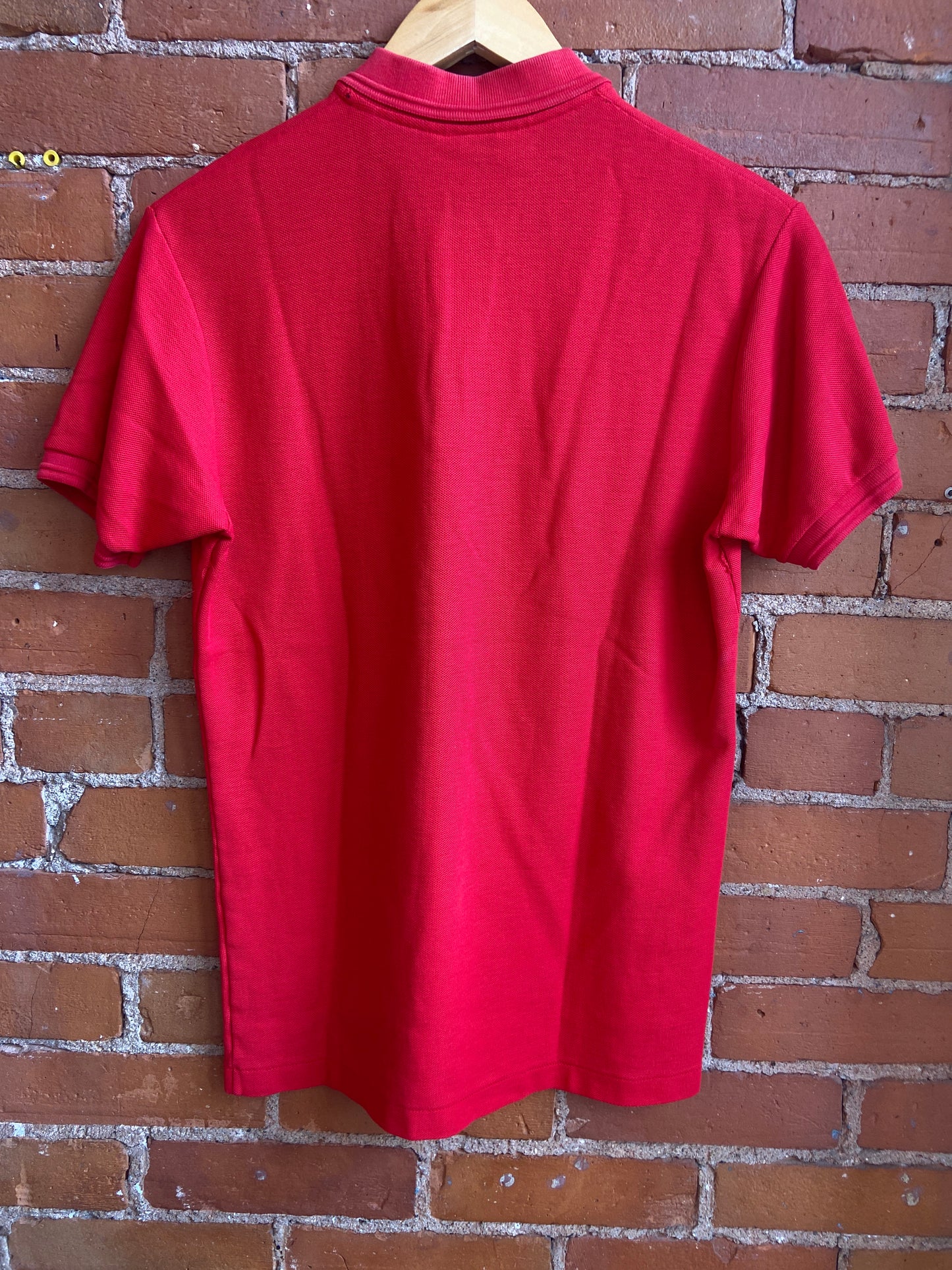 80's Adidas Red Polo Shirt