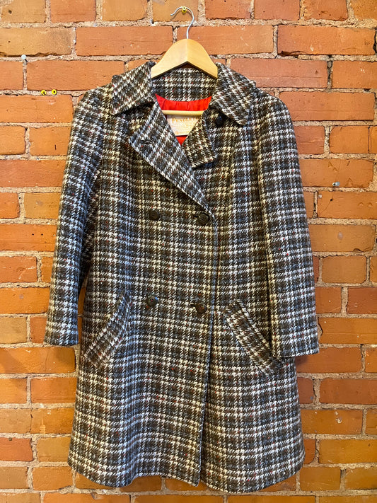 Pendleton 1970s Wool Tweed Coat