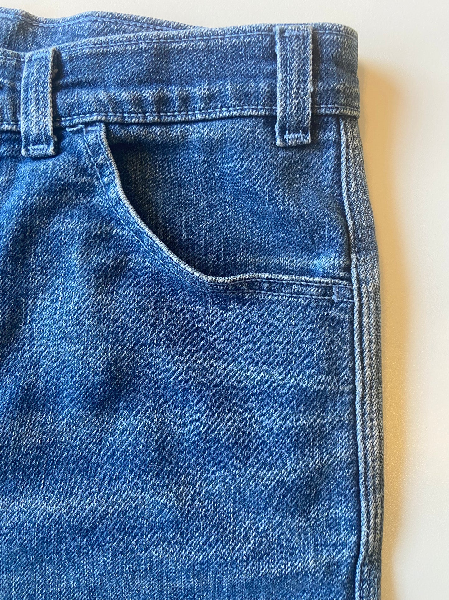 Union-Made High-Waisted Levi's Denim