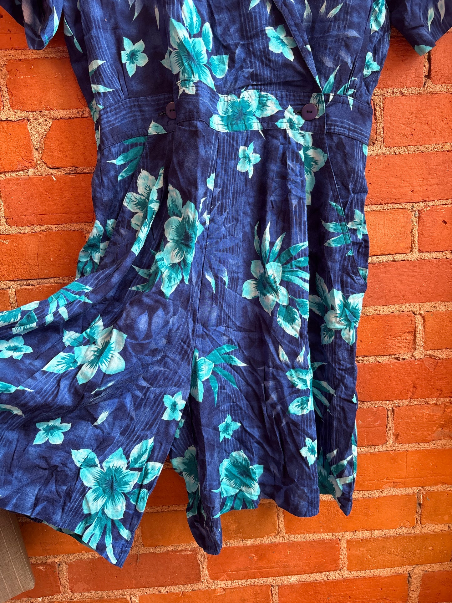 90’sTropical Romper