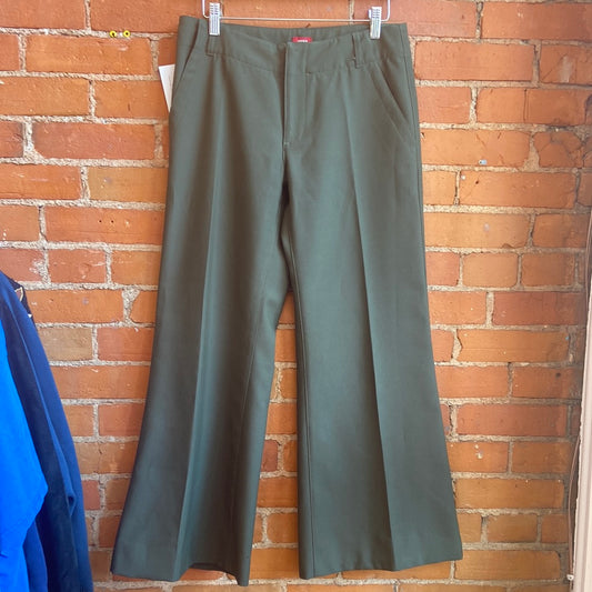 Y2K Miss Sixty Green Wide Leg Pants