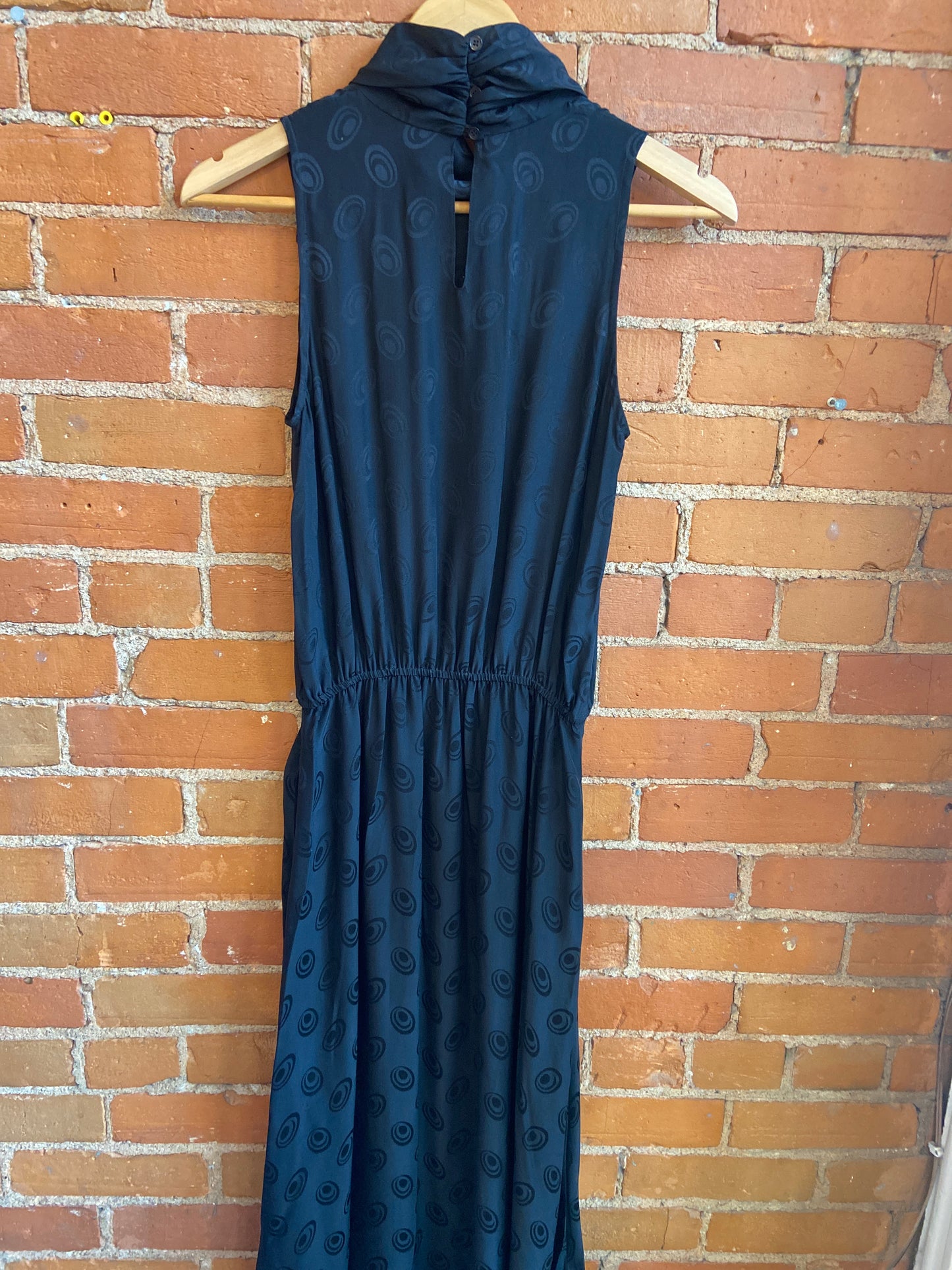 Black Silk Jack Mulqueen Dress