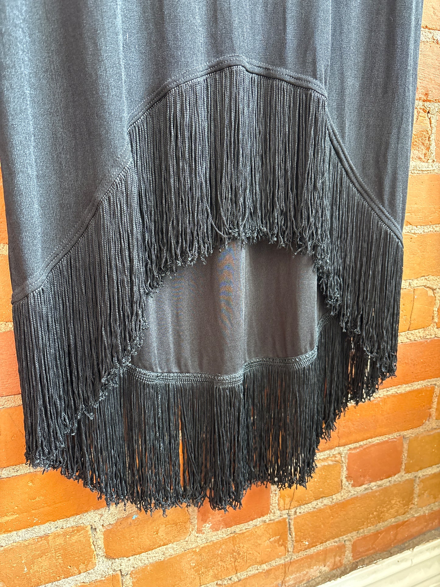 Laurent fringe dress