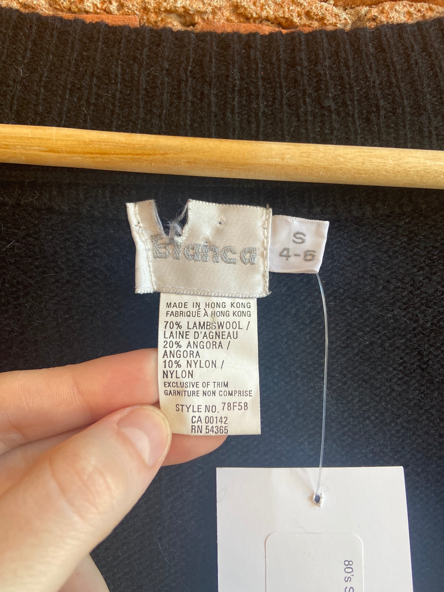 80’s Sweater with Gem Details