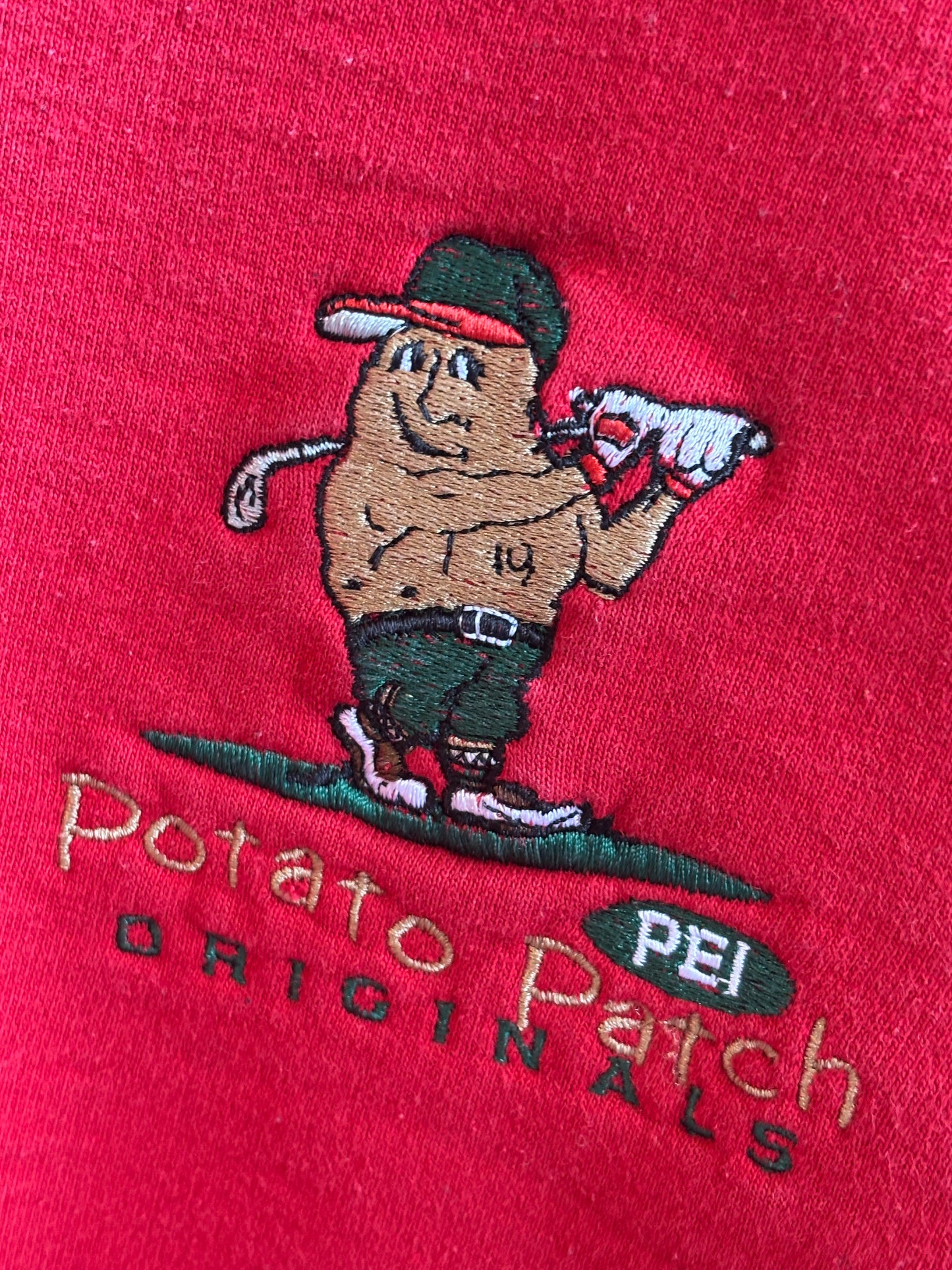 PEI Potato Patch Red Gold Sweatshirt