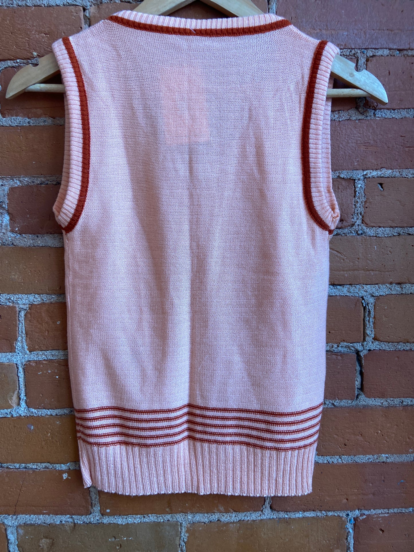 70’s Sweater Vest with Fish