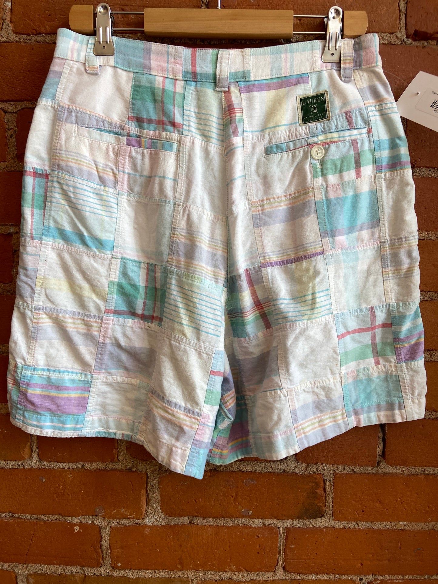 Ralph Lauren Pastel Cotton Madras Shorts