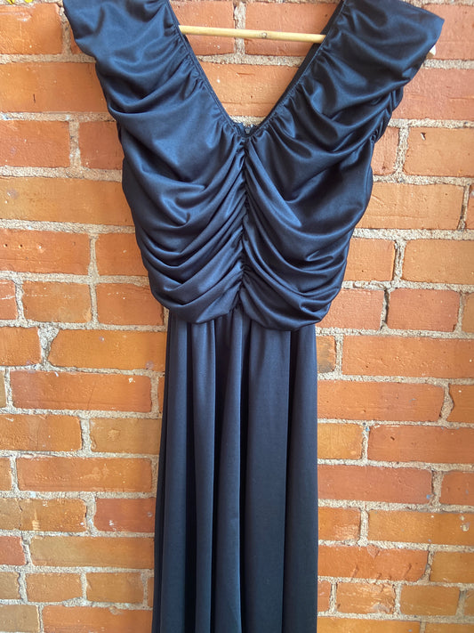 Big Charm Black Rouged Dress