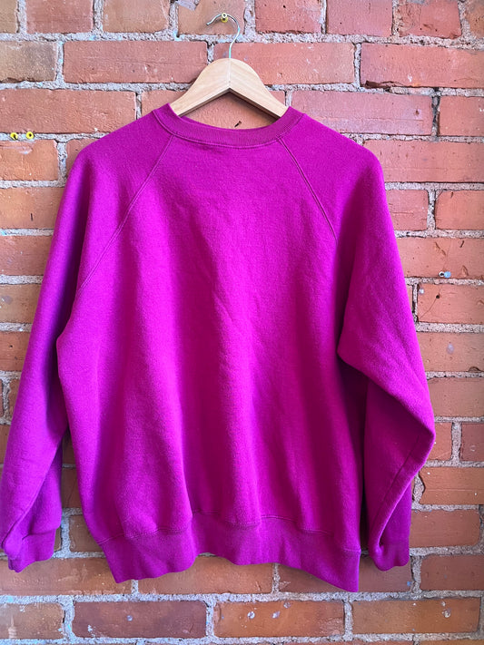 Solid Color Crewneck Sweater