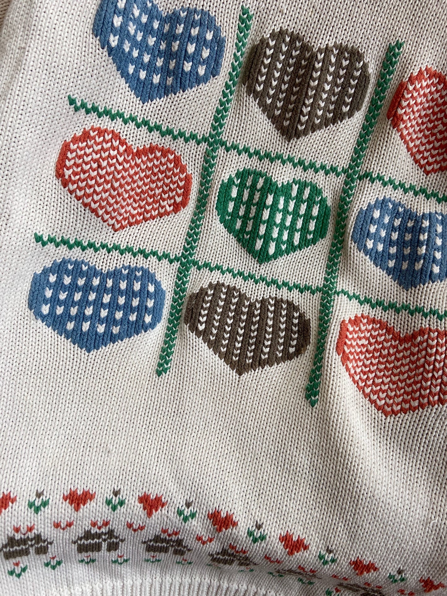 Knitted Heart & House Sweater