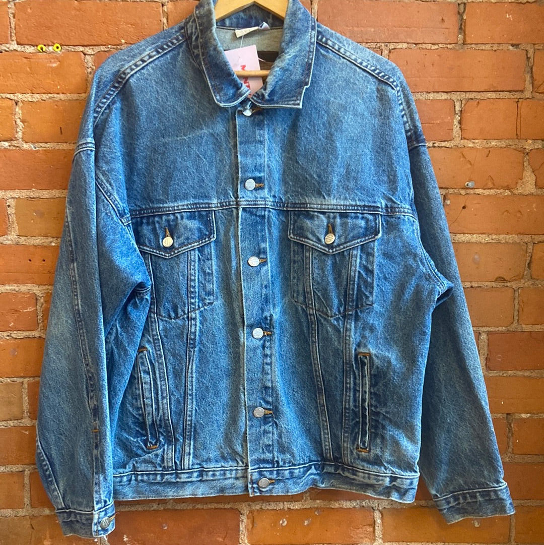 Harley Davidson Embossed Denim Jacket