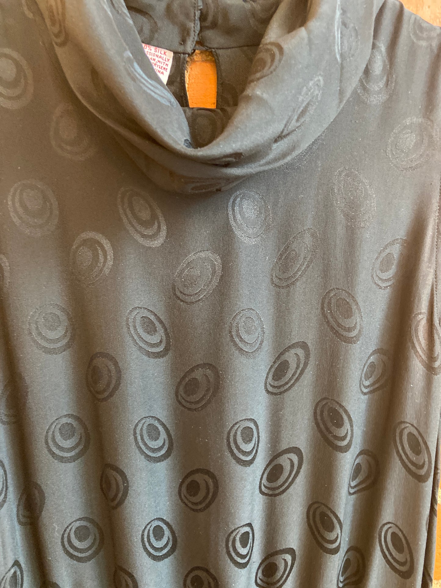 Black Silk Jack Mulqueen Dress