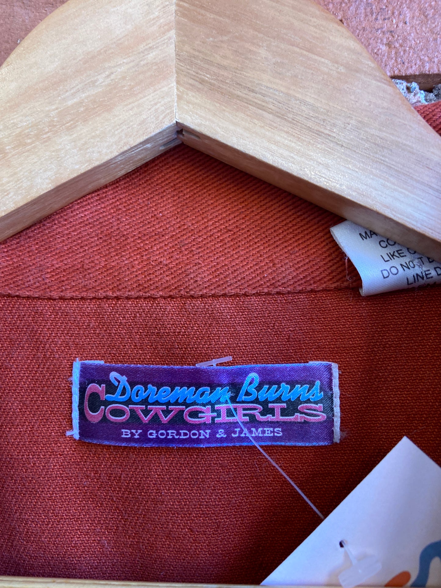 Burnt Orange Cowgirl Jacket