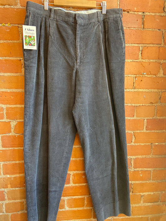 Cacharel Charcoal Corduroy Trousers