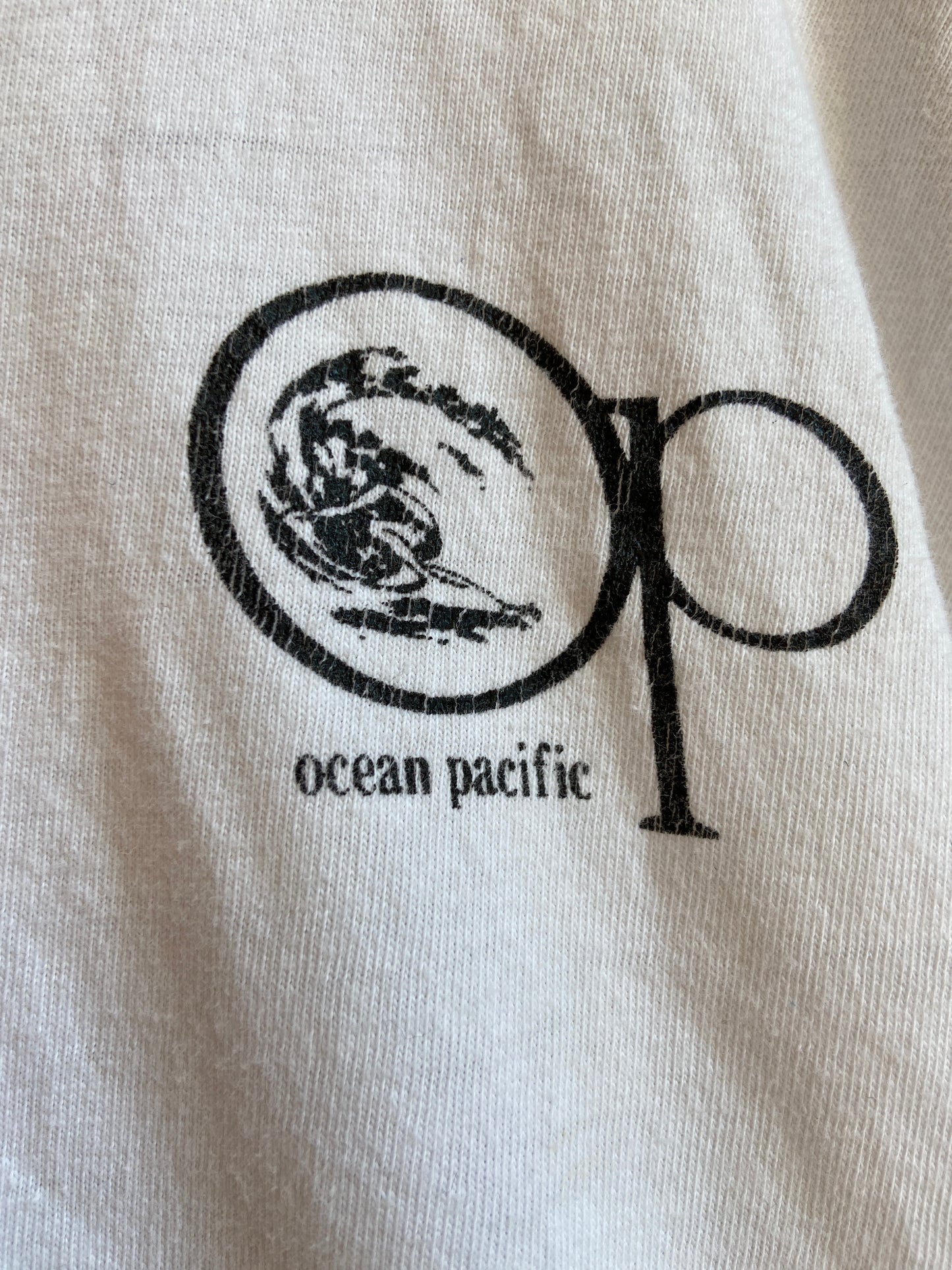 1983 Ocean Pacific Hooded Tee shirt