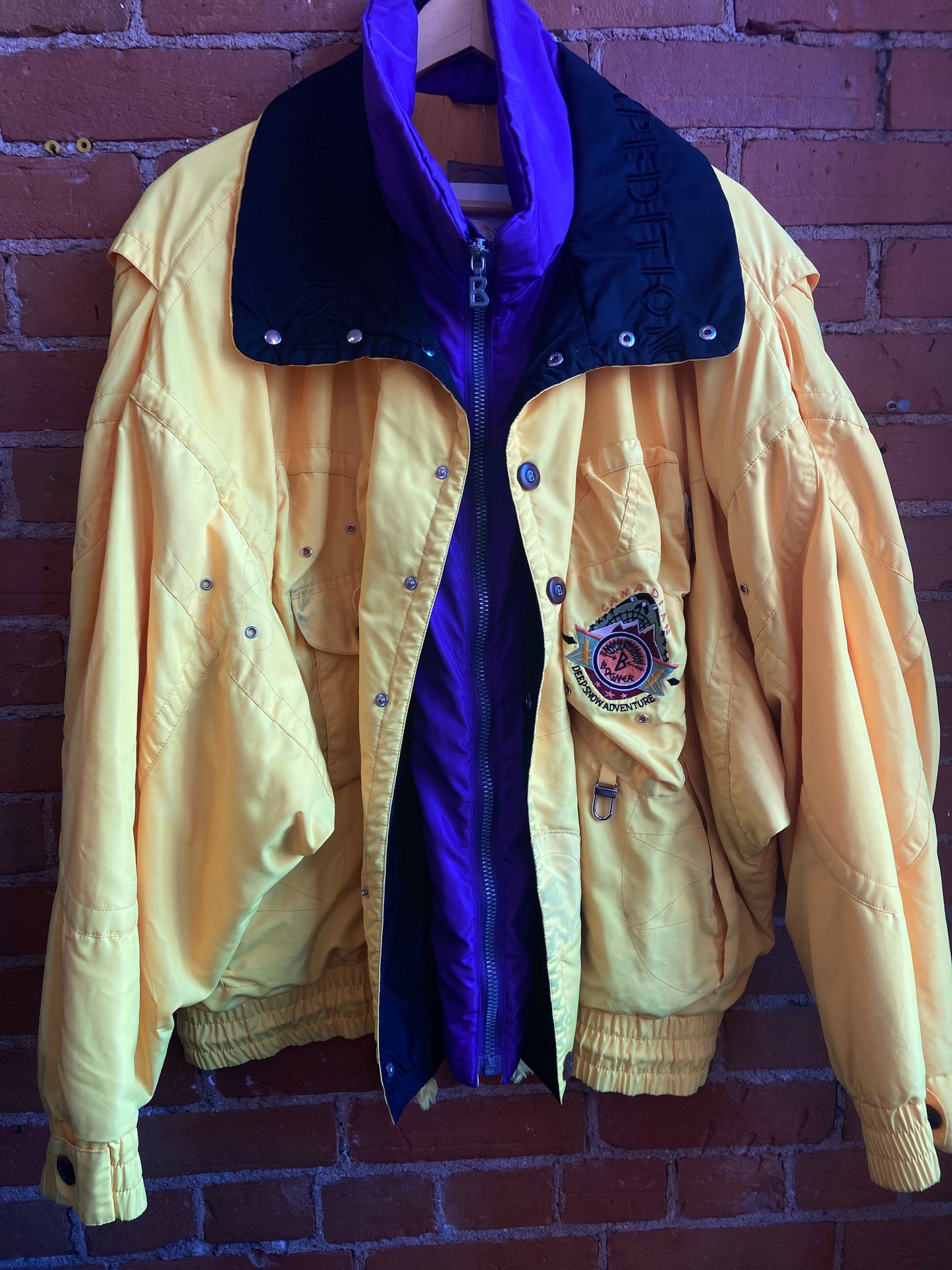 *Bogner Yellow Ski Jacket