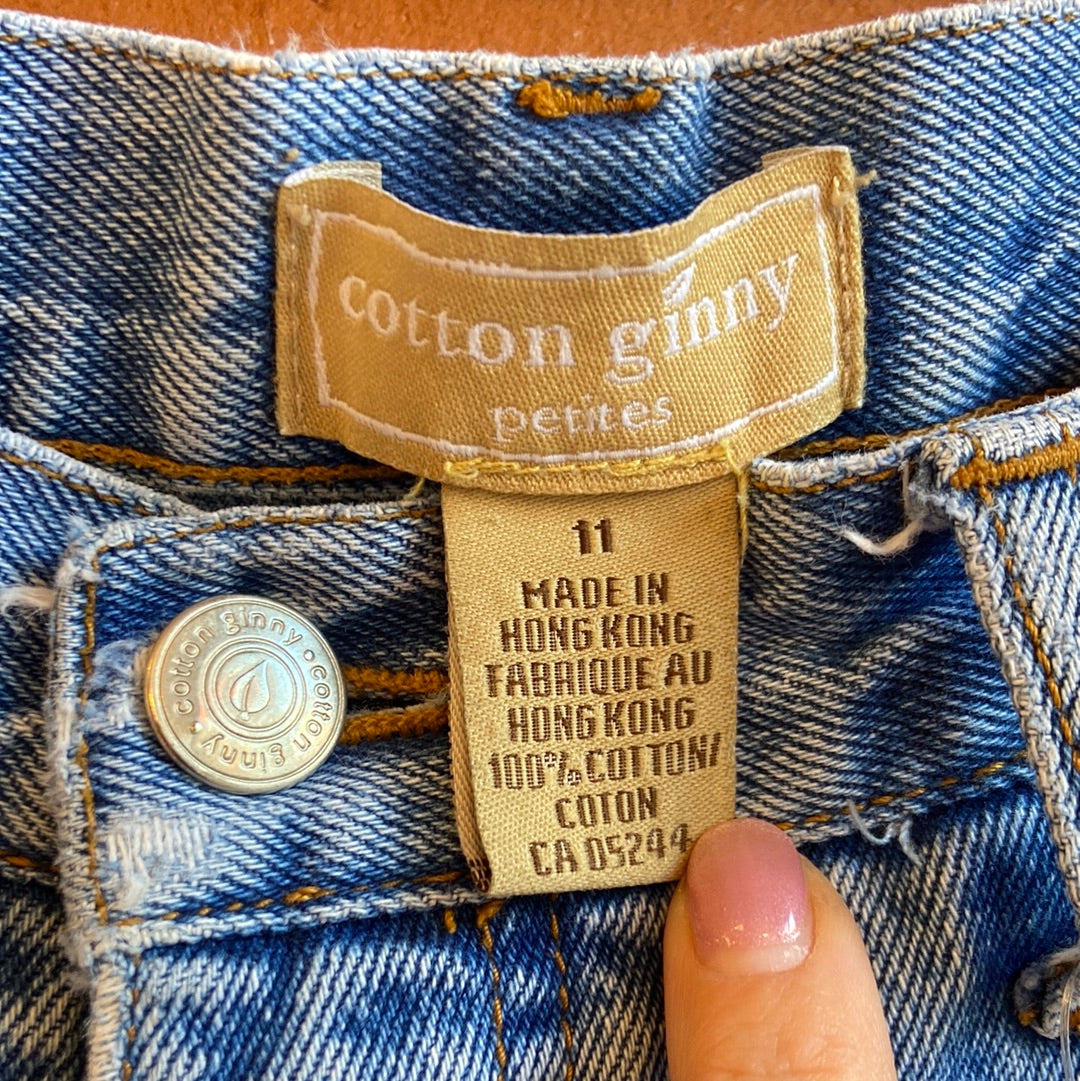 80’s Cotton Ginny Blue Denim Jeans