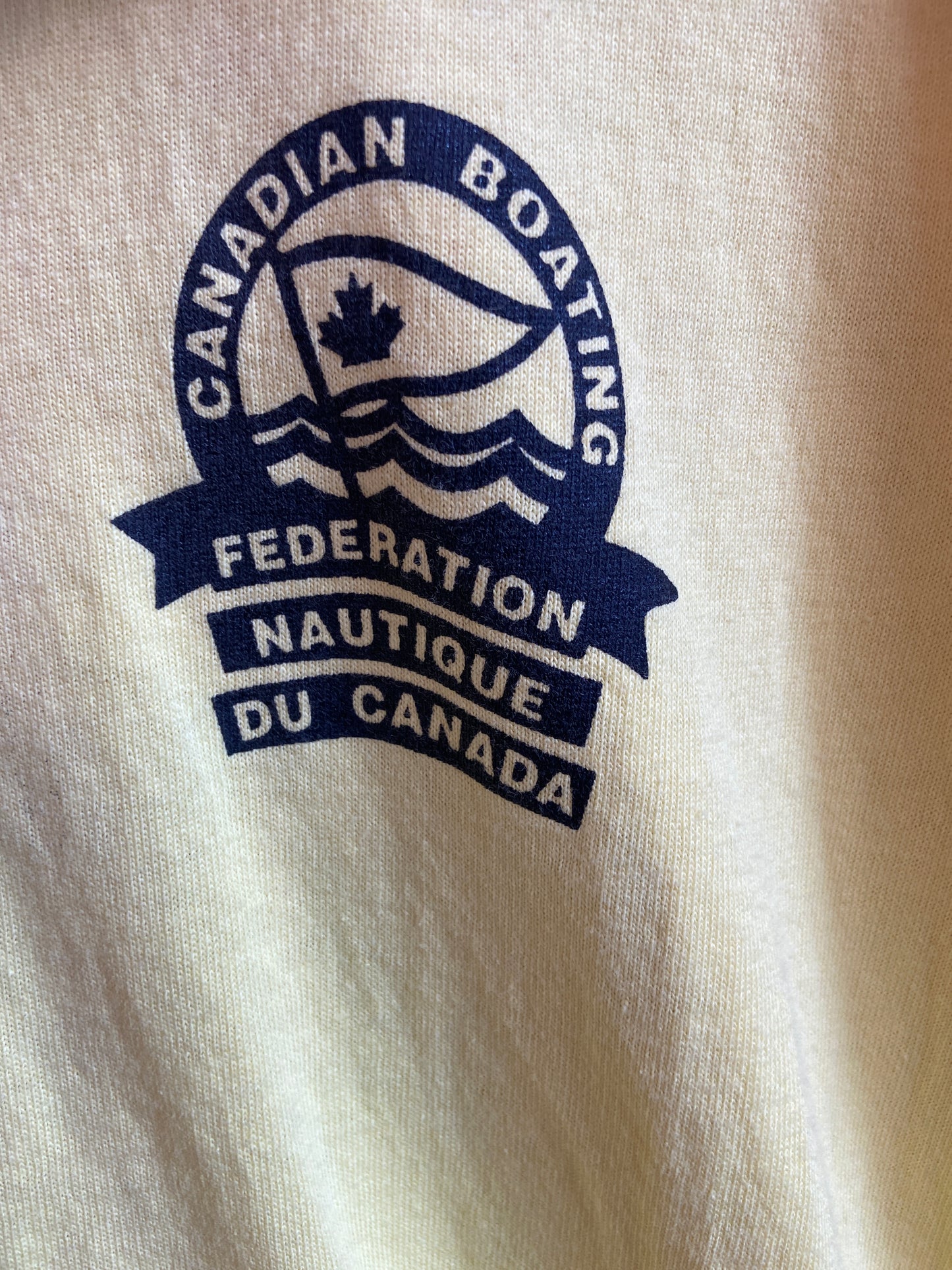 Yellow Boating T-Shirt
