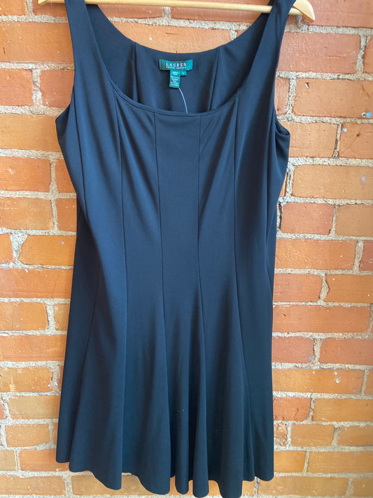 Black Ralph Lauren Flowy Tank Dress