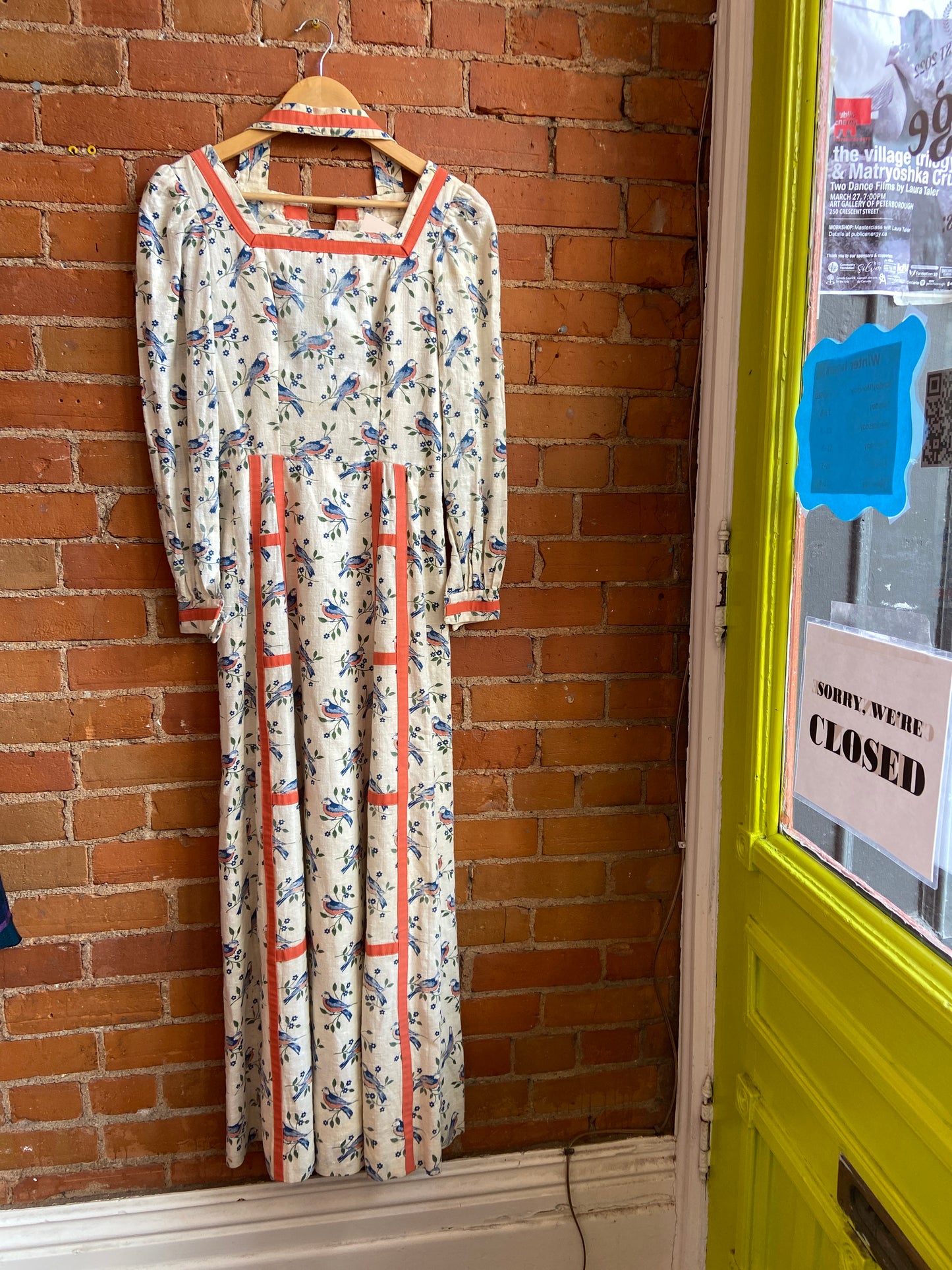 Linen Bird Dress