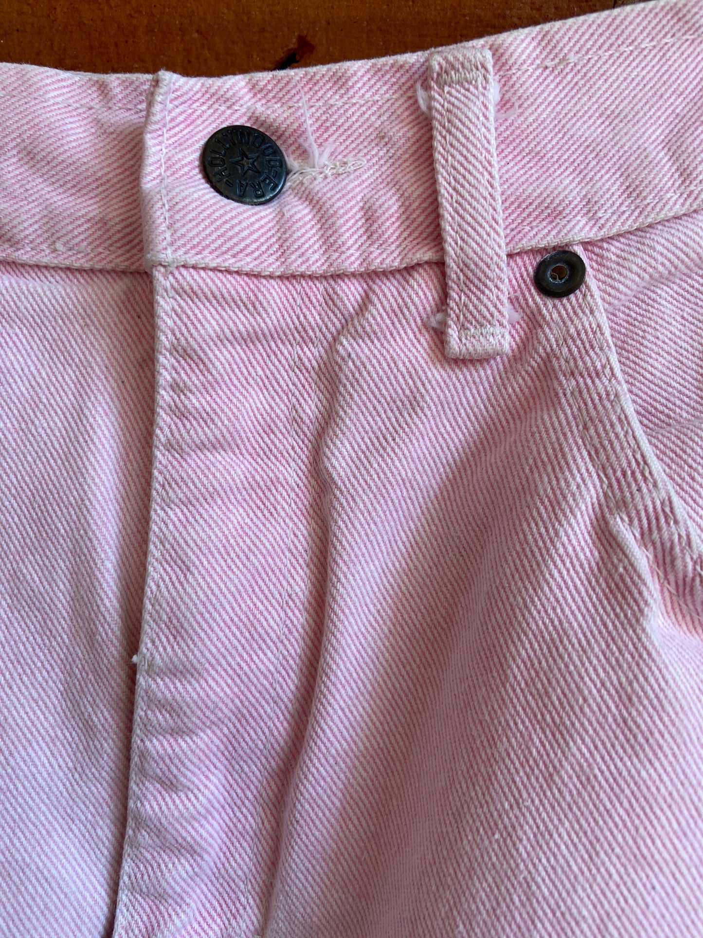 90’s Light Pink Denim Skirt