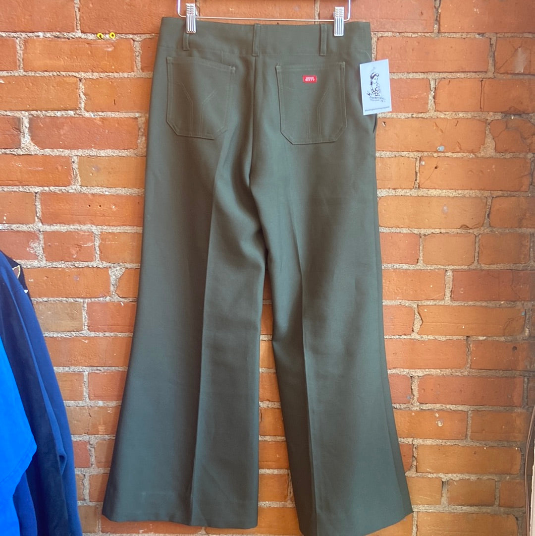 Y2K Miss Sixty Green Wide Leg Pants