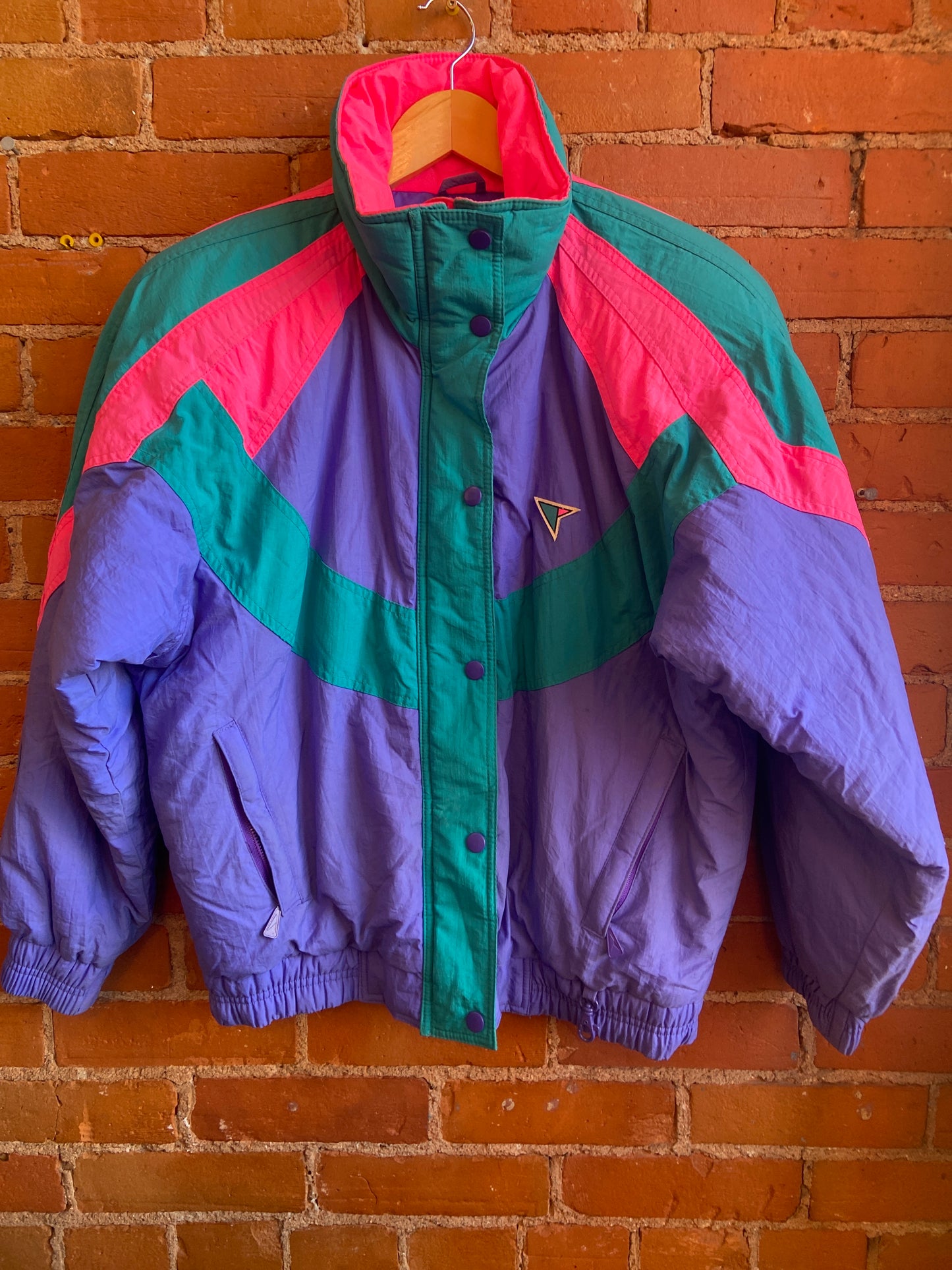 *80's Purple Ski Jacket