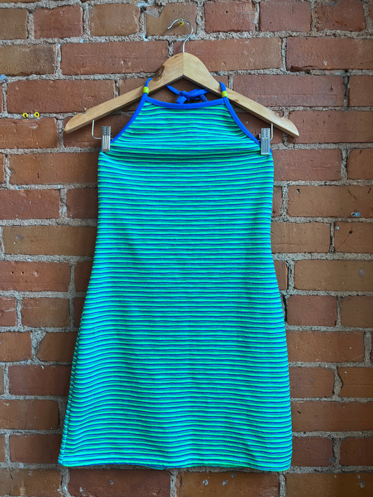 Vibrant Striped Summer Dress