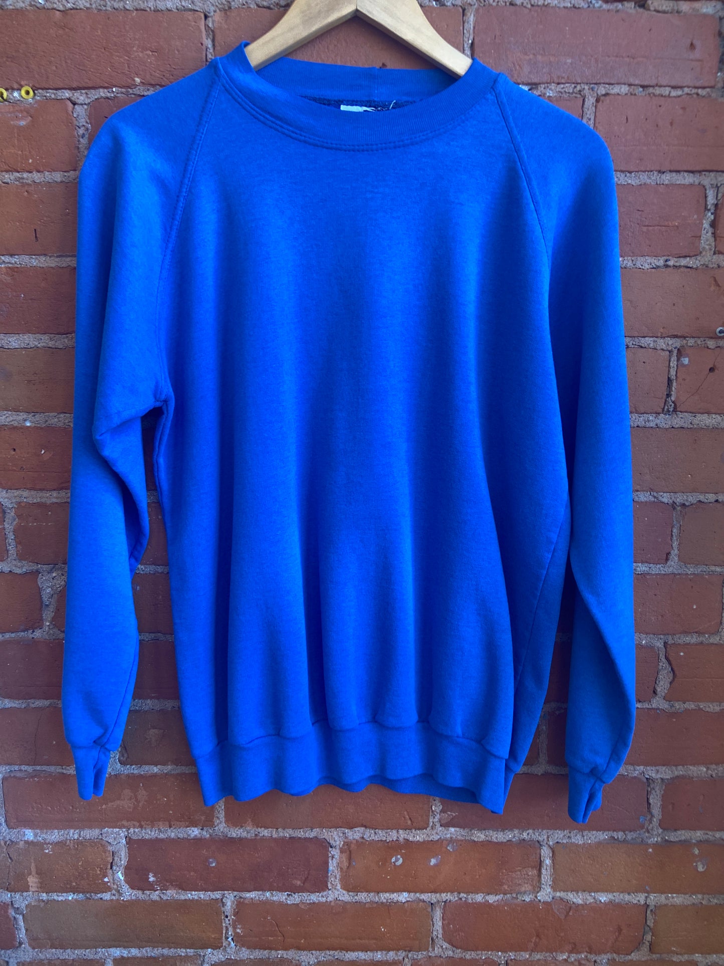 Blank Royal Blue Crewneck Sweatshirt