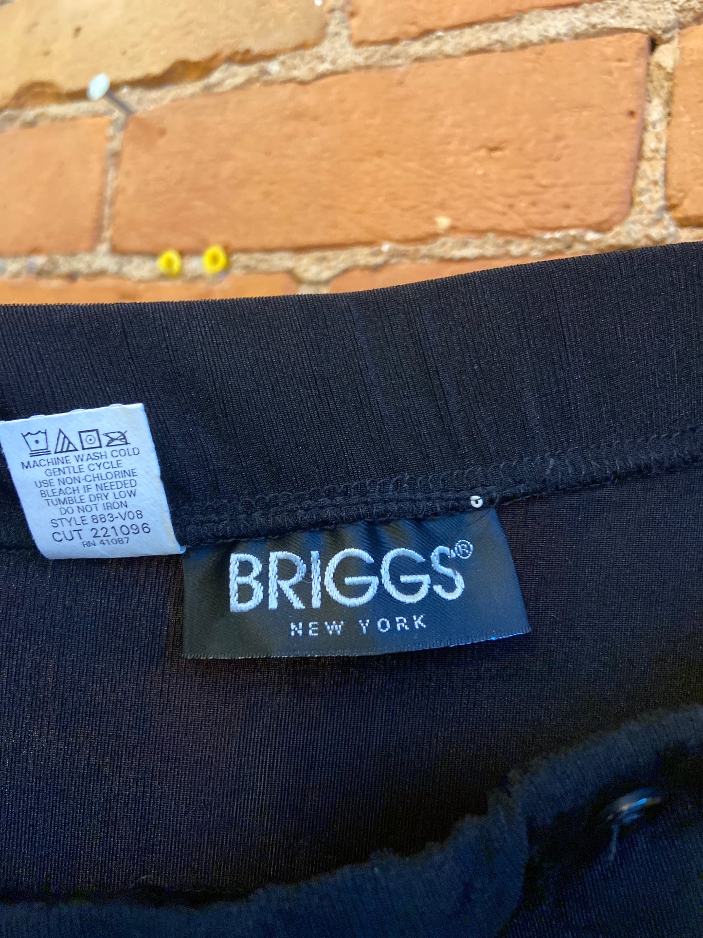 Black Briggs New York Maxi Skirt