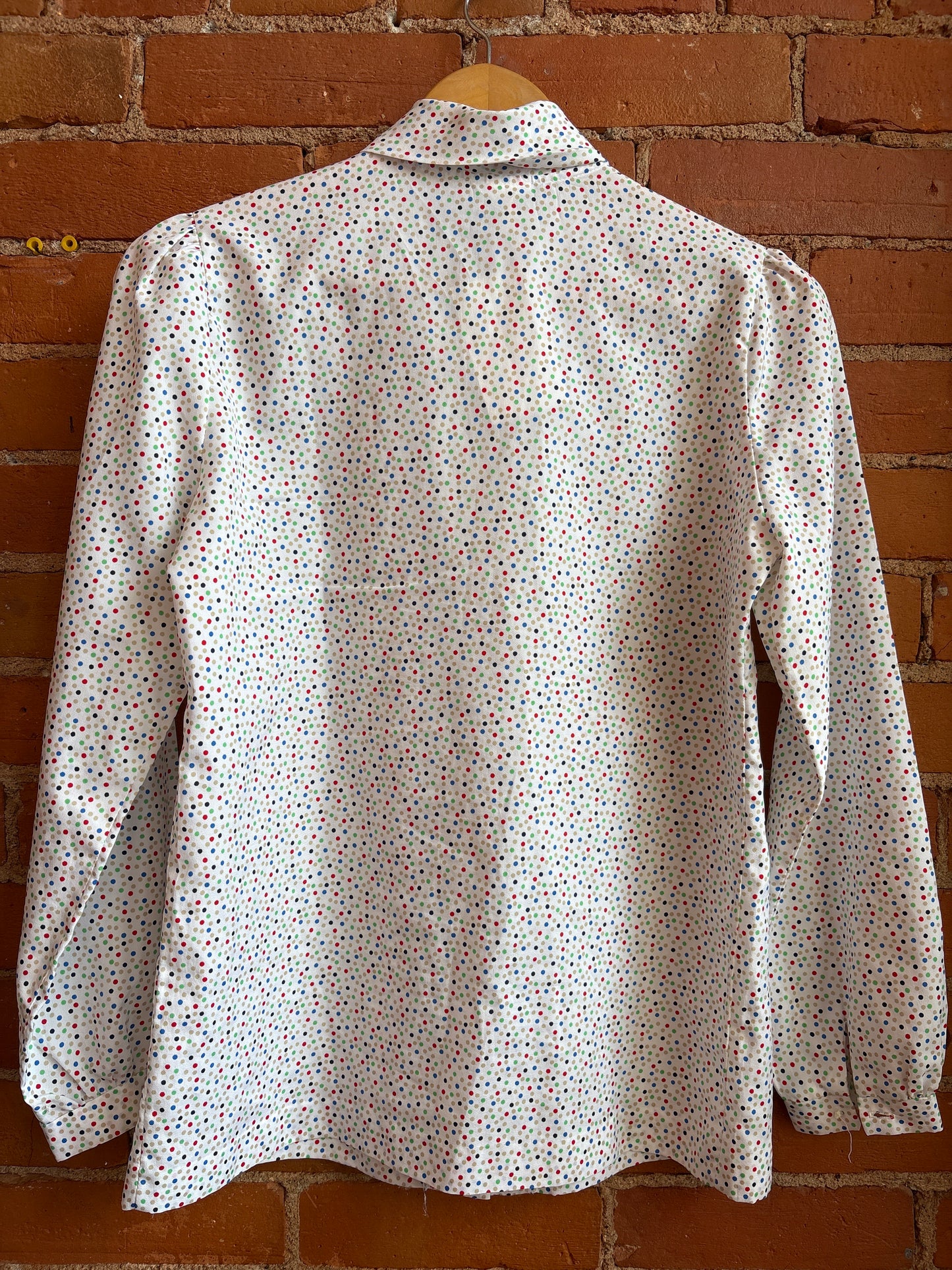 Polka Dot Top With Tie