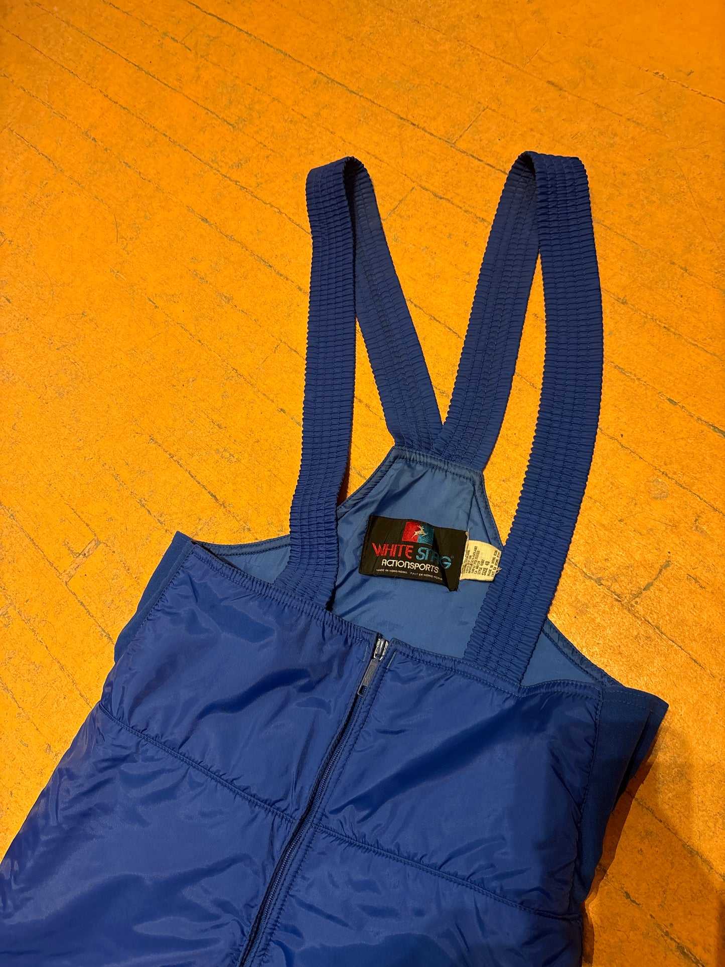 *70's Yellow & Blue Ski Set *As is