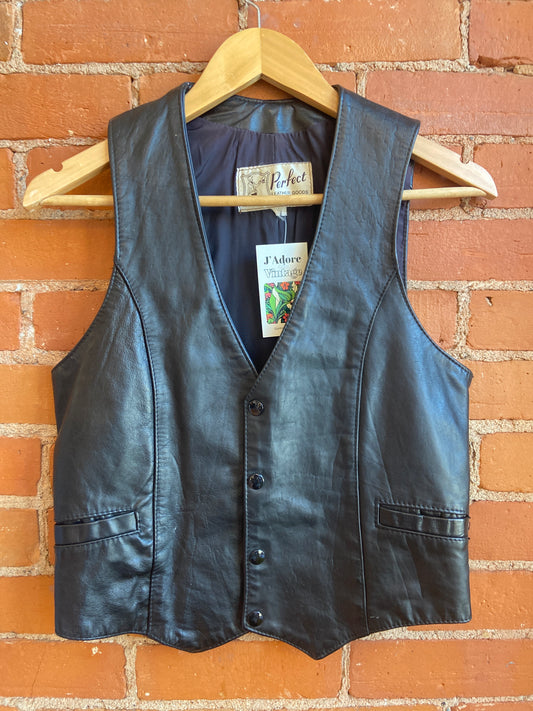 Biker Perfect  Leather Vest