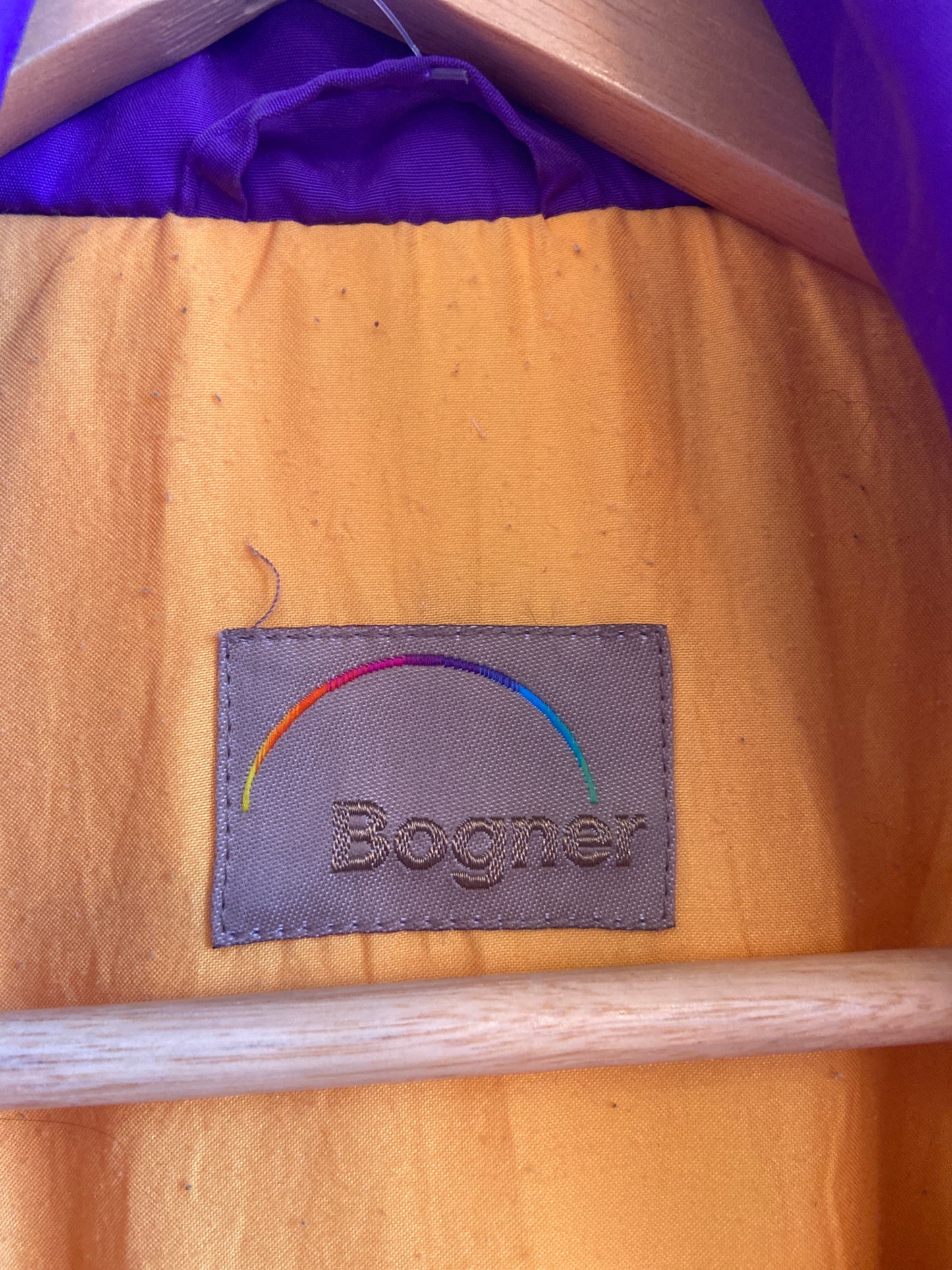 *Bogner Yellow Ski Jacket