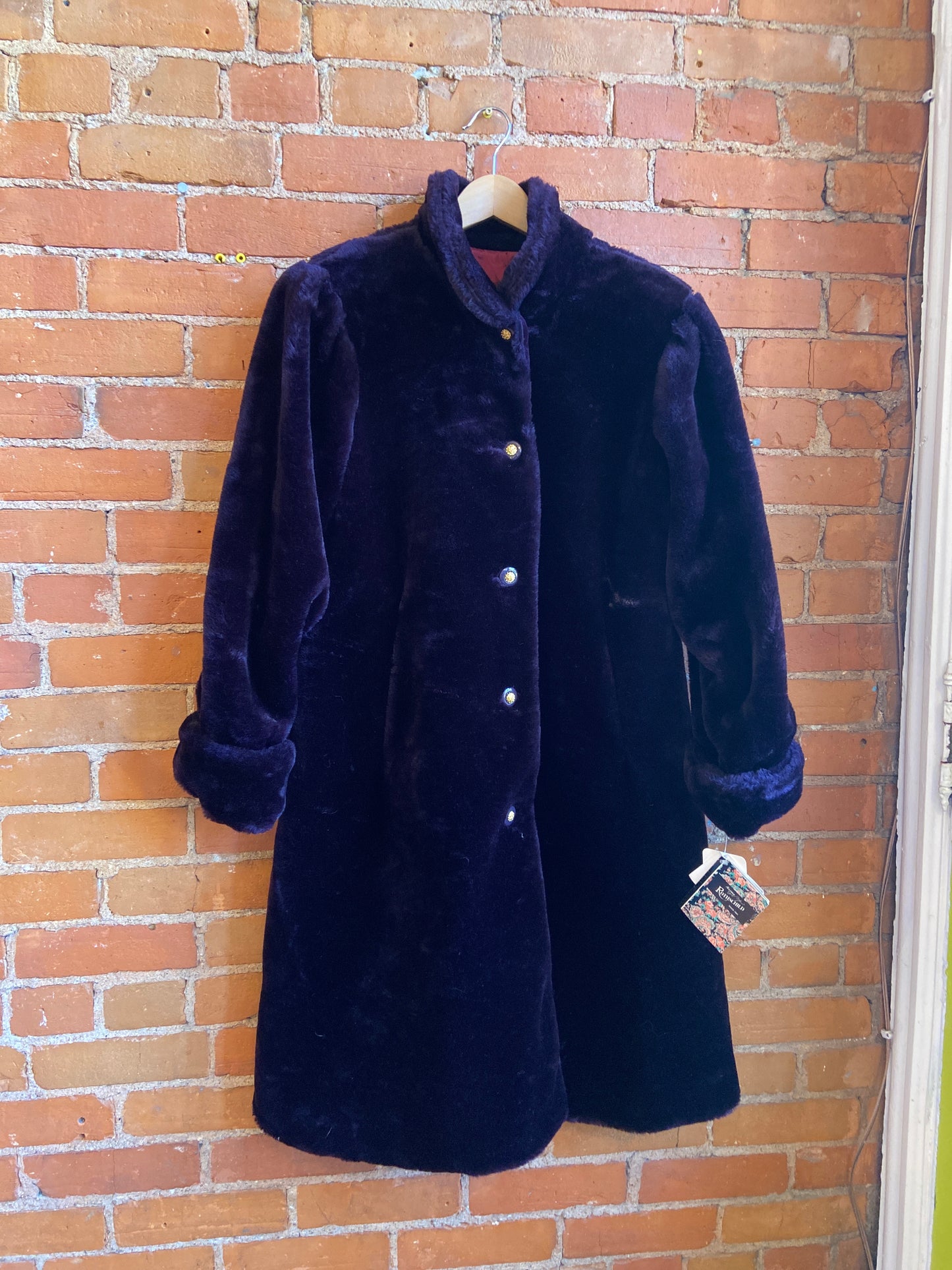 Deadstock Merlot Rothschild coat