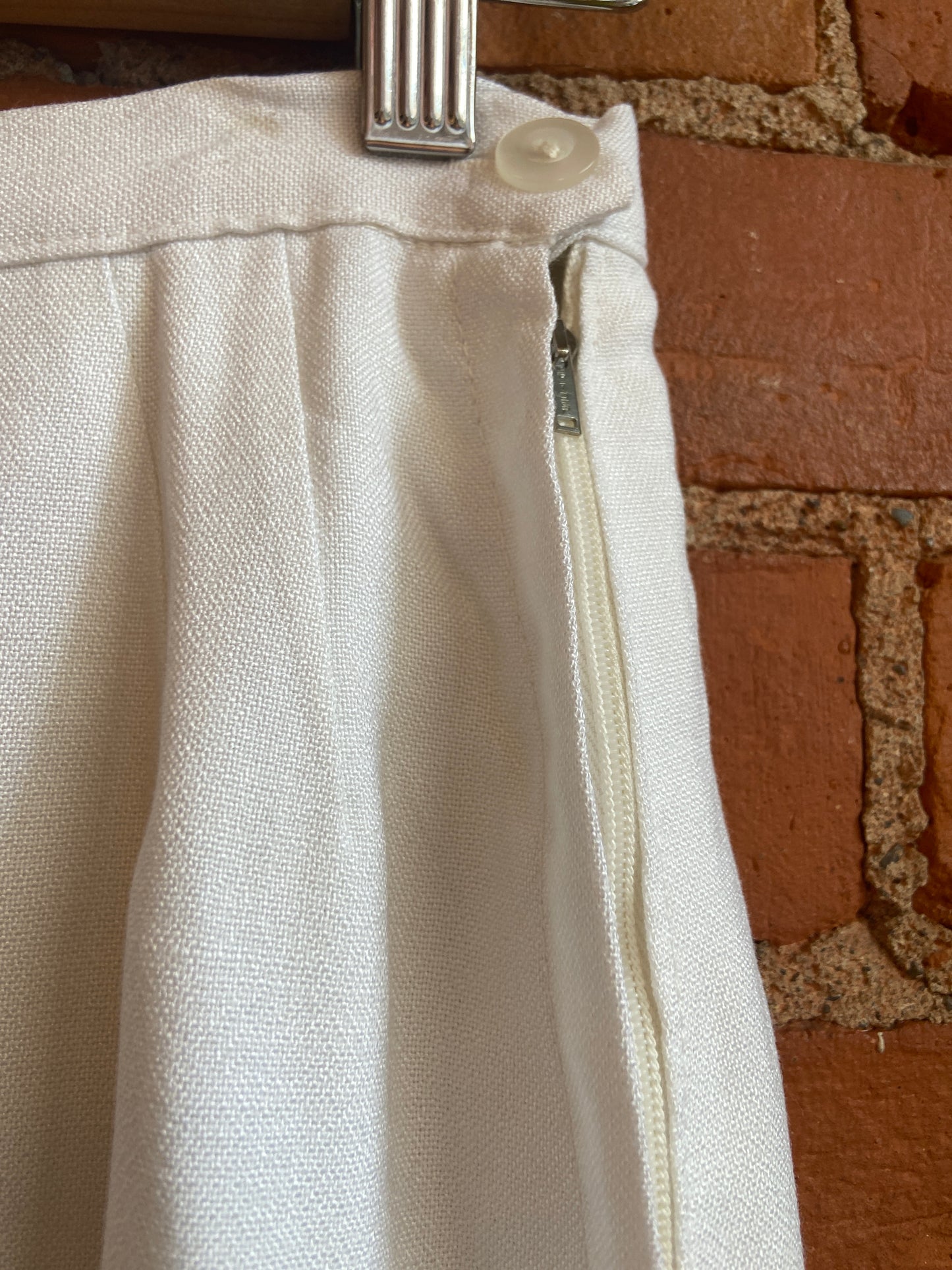Bright White Mini Skirt