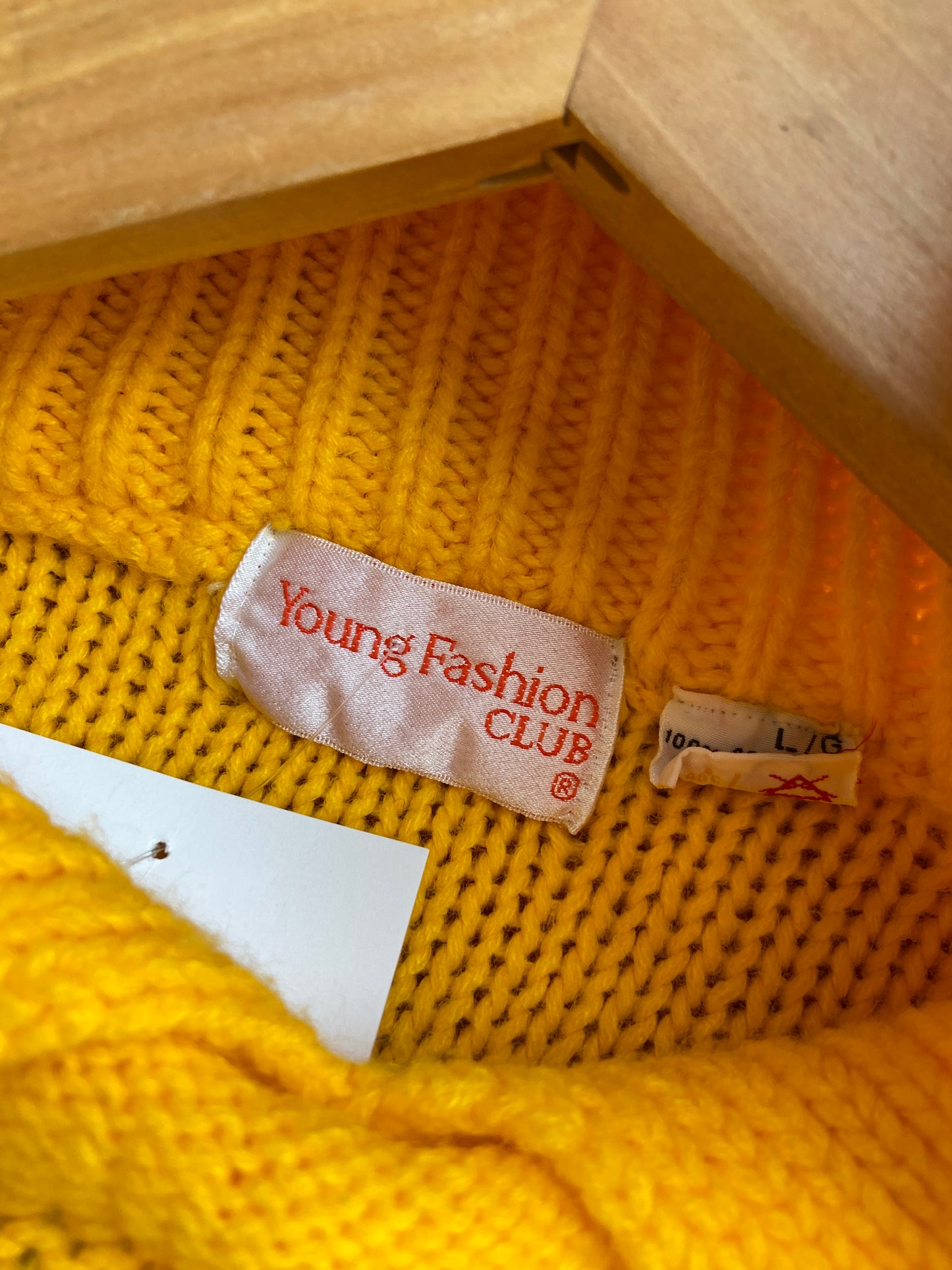 Mustard Yellow Knitted Sweater