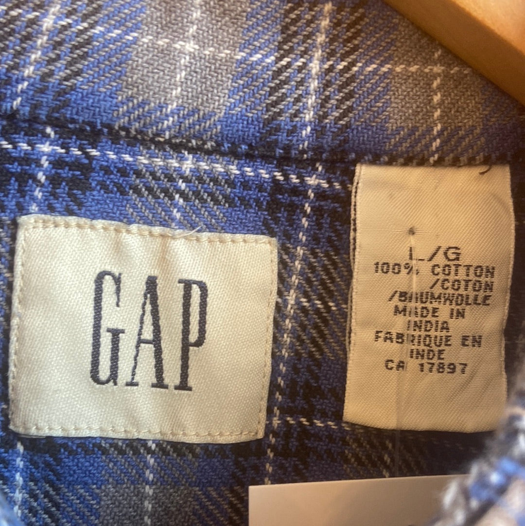 90’s Gap Plaid Button Up Shirt