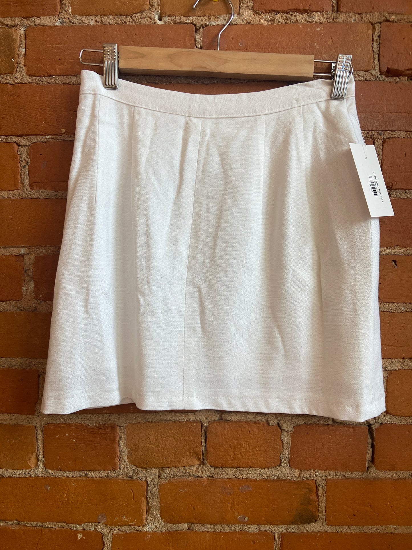Bright White Mini Skirt