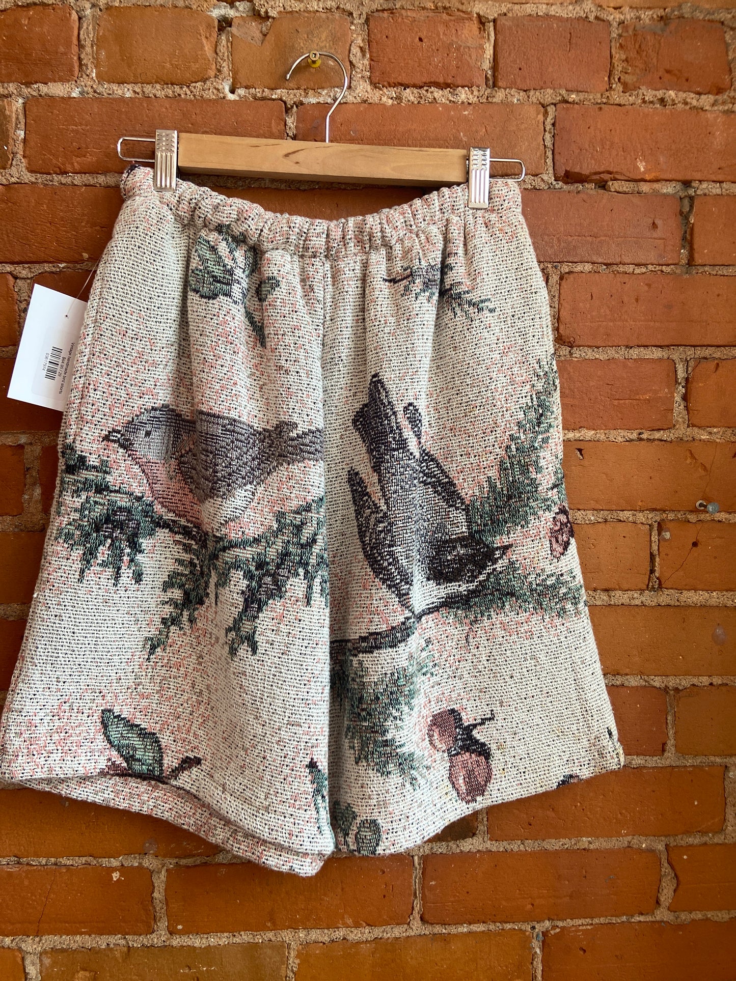 Vintage handmade bird shorts