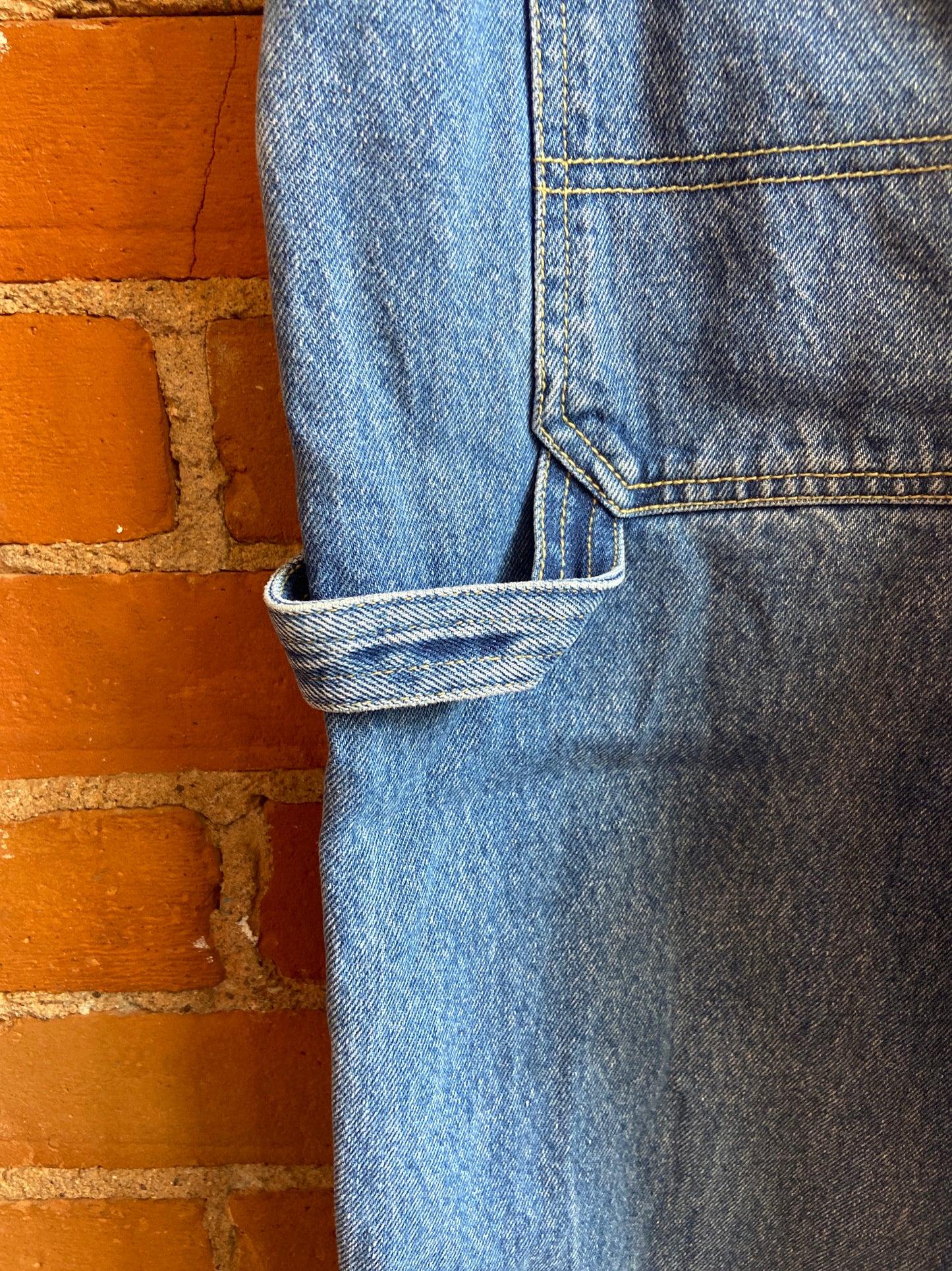 1990s Esprit Jeans Mid Wash Denim Overalls