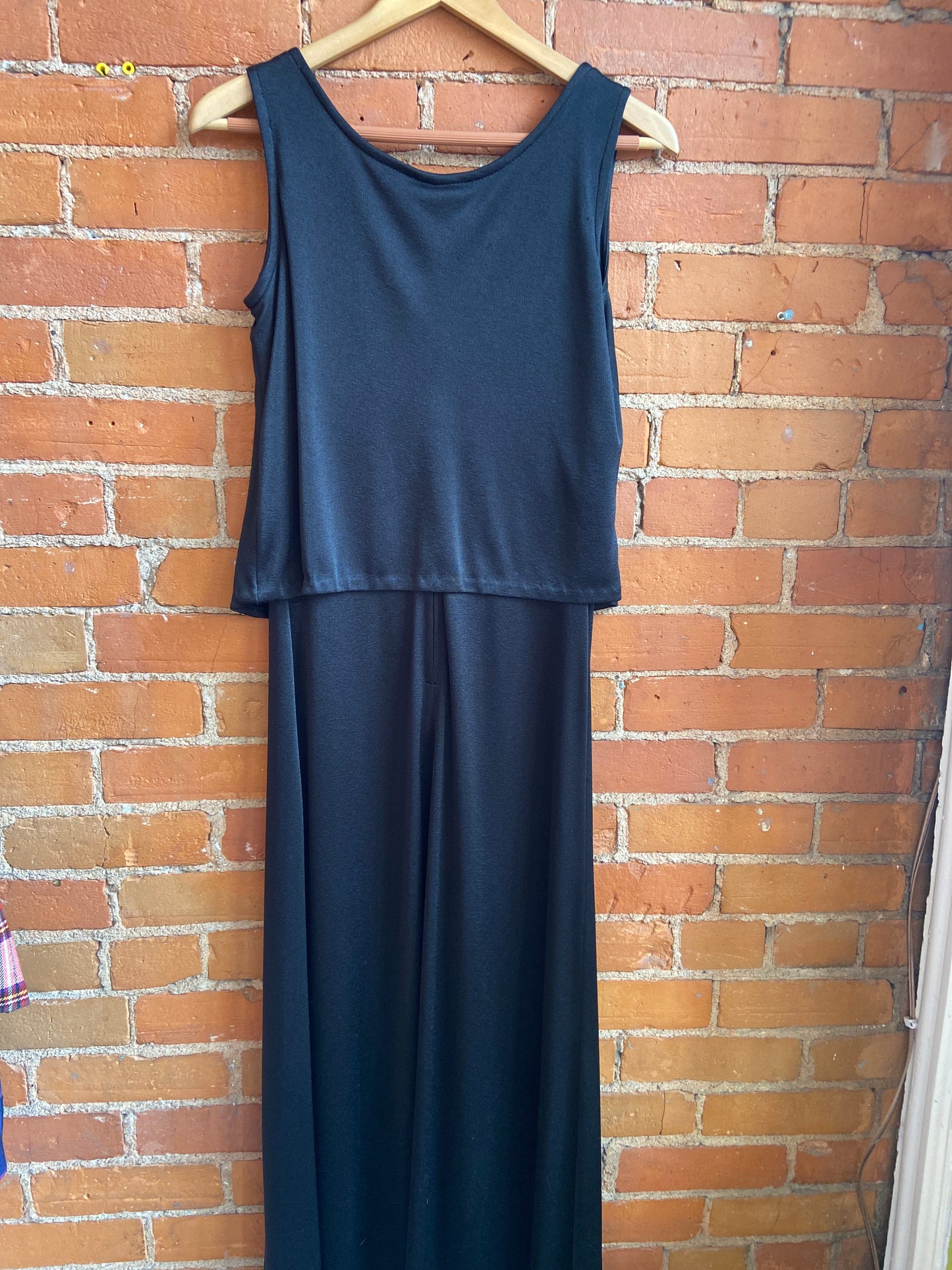Charm Maxi Black Dress