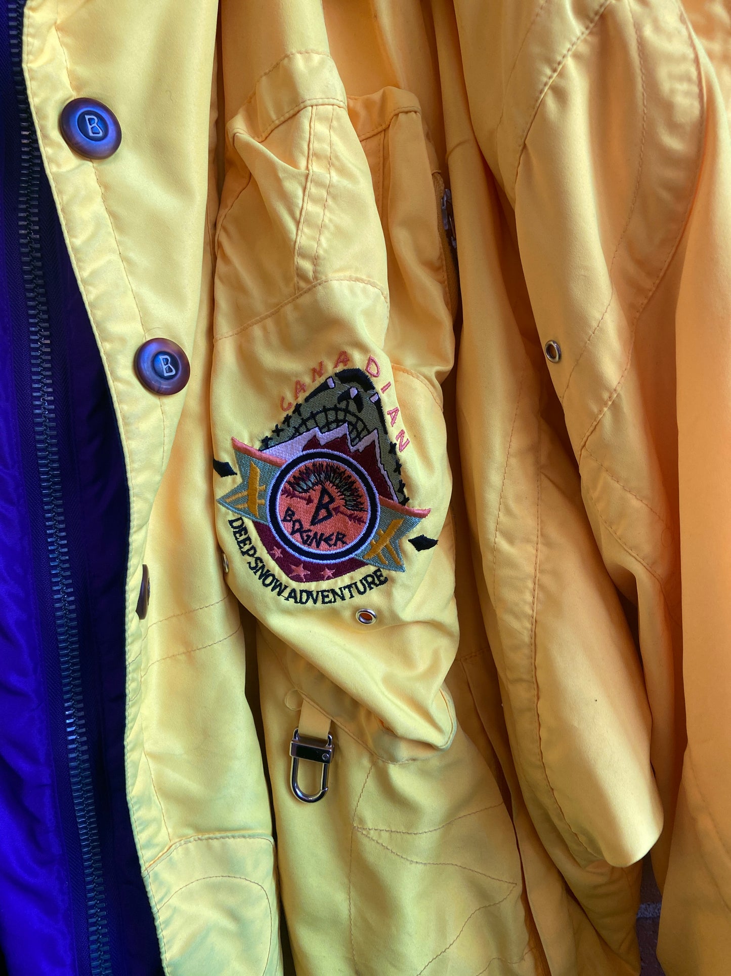 *Bogner Yellow Ski Jacket