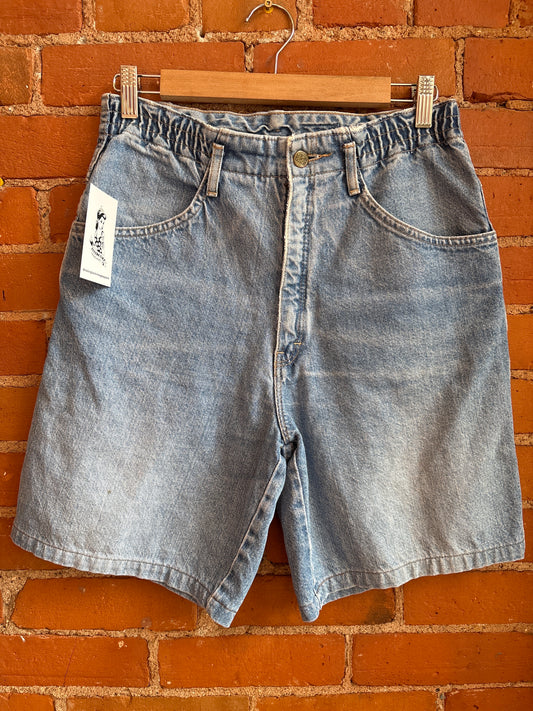 Rebel Denim High Waisted Shorts