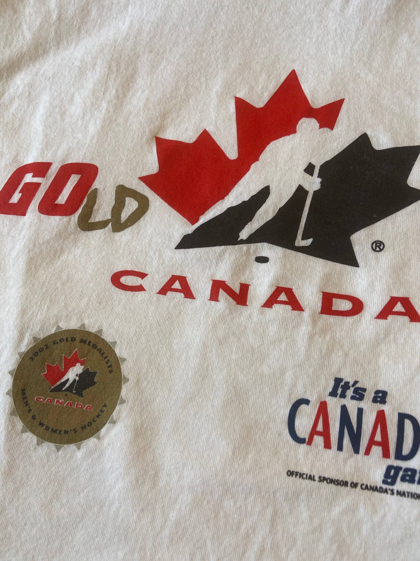 2002 Molson Canadian Hockey Promo T-Shirt