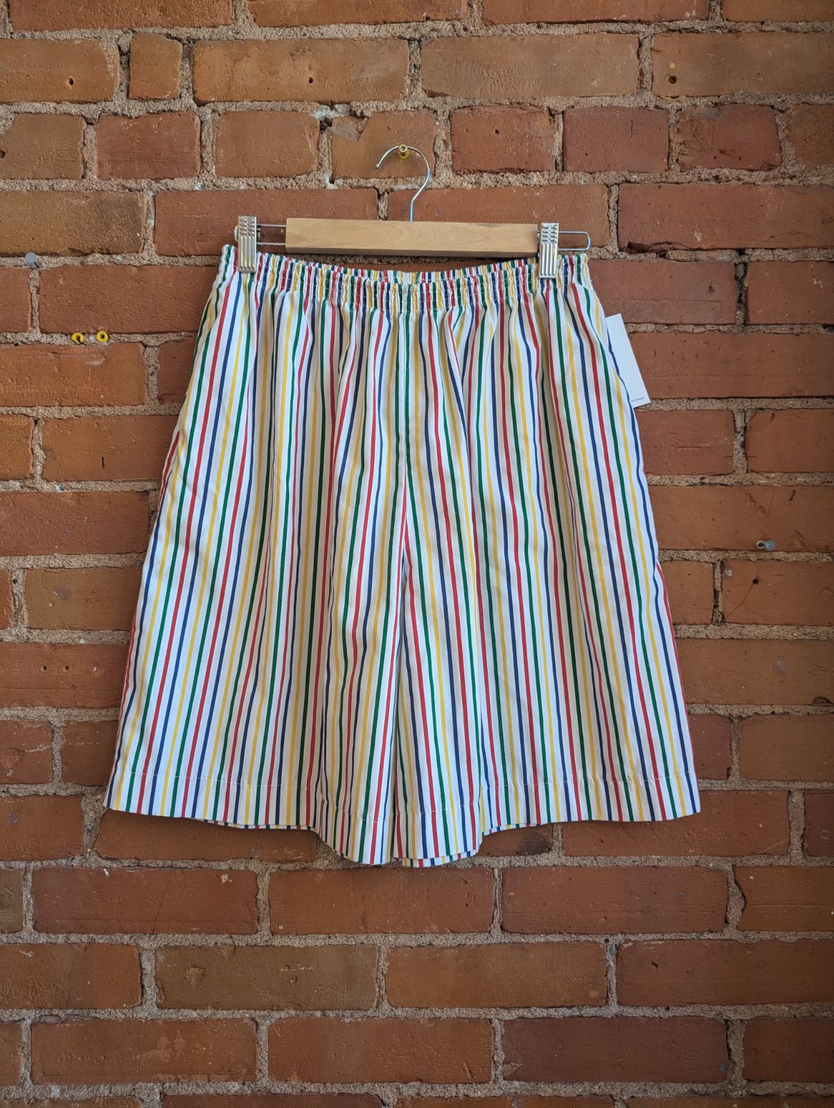 1980s Marla's Originals Rainbow Stripe Shorts