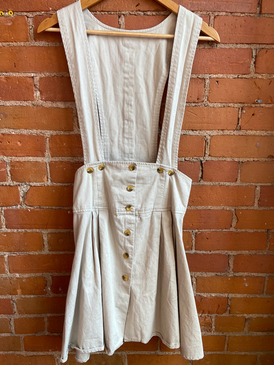 90’s Cotton Suspender Dress