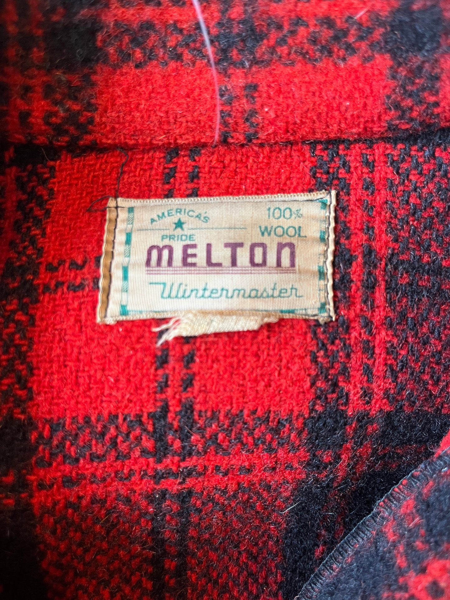 *50's Melton 'Wintermaster' Wool Shacket