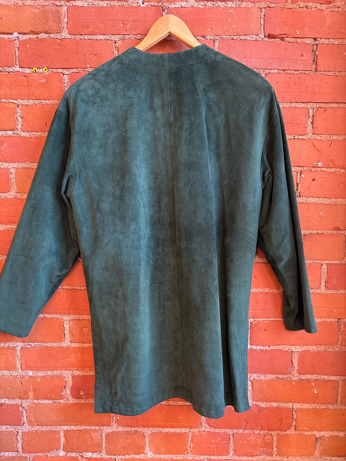 90s Suede Danier Hunter Green Blazer